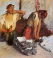 Degas, Edgar - Laundry Girls Ironing